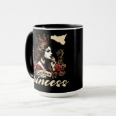 sizilianische Prinzessin Tasse (Vorderseite Links)
