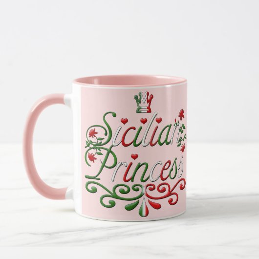 sizilianische Prinzessin-Tasse Tasse (Links)