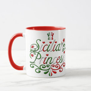 sizilianische Prinzessin-Tasse Tasse