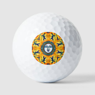 Sizilianische Sonnen-Gesicht-Golfbälle Golfball