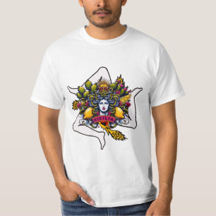 Sizilianische Trinacria  T-Shirt