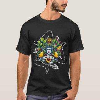 Sizilianische Trinacria T-Shirt