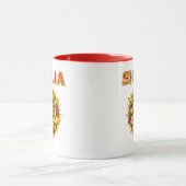 Sizilianische Trinacria Tasse (Zentrum)
