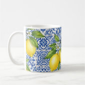 Sizilianische Zitrone Kaffeetasse (Links)