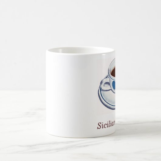 Sizilianischer Espresso Kaffeetasse (Mittel)