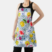 sizilianischer, italienischer Stil, Majolika-Muste Schürze (InSitu)