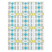 sizilianischer, italienischer Stil, Majolika-Muste Tischdecke (Vorderseite)