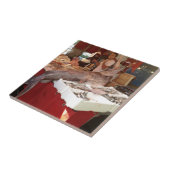 sizilianischer Schwertfechter Fliese (Seite)