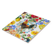 sizilianischer Stil, Majolika, Zitronen            Fliese (Seite)