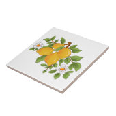 sizilianischer Stil, Majolika, Zitronen            Fliese (Seite)