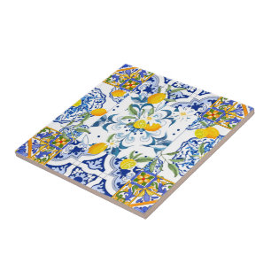 sizilianischer Stil,Sommerkunst Keramik Tile Fliese