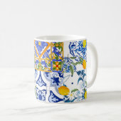 sizilianischer Stil,Sommerkunst Tasse (VorderseiteRechts)