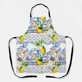  sizilianischer Stil, sommerliche Kunst      Schürze