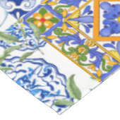 sizilianischer Stil, sommerliche Kunst Tischdecke (Schrägansicht)