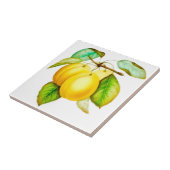 sizilianischer Stil, Summer Art Frucht Yellow Plum Fliese (Seite)