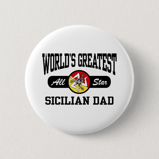 sizilianischer Vater Button (Vorderseite)