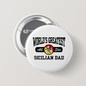 sizilianischer Vater Button (Vorne & Hinten)