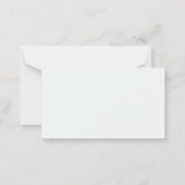 Sizilianisches Brautparty Rezept Karte (Rückseite)