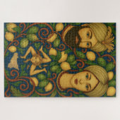 sizilianisches Design Puzzle (Horizontal)