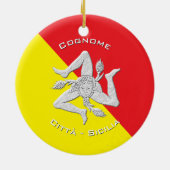 Sizilianisches Erbe personifiziert Keramik Ornament (Hinten)