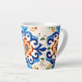 Sizilianisches Fliesenmuster Milchtasse (Rechte Ecke)