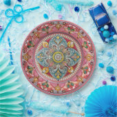 Sizilianisches Grün: Melaminpapier Pappteller (Party)