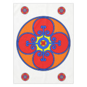 Sizilianisches Mittelmeer-Design Tischdecke (Vorderseite)