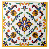 sizilianisches Muster Fliese (Vorderseite)