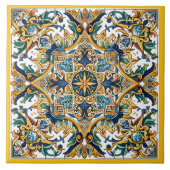 sizilianisches Muster Fliese (Vorderseite)