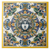 sizilianisches Muster Fliese (Vorderseite)