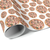 Sizilianisches Pizzapsmuster Geschenkpapier (Rolleneckpunkt)