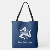 Sizilianisches Trinacria Ihr Text und Farbe Tasche (Rückseite)