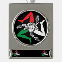 Sizilianisches Trinacria-Medusa-Emblem italienisch