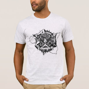 Sizilianisches Trinacria-Tätowierstil T-Shirt