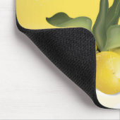 Sizilianisches Zitronenmotiv Mousepad (Ecke)