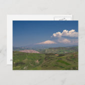 Sizilien - Ätna-Postkarte zerstören Postkarte (Vorne/Hinten)