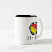 Sizilien Classico Zweifarbige Tasse (VorderseiteRechts)