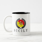 Sizilien Classico Zweifarbige Tasse (Links)
