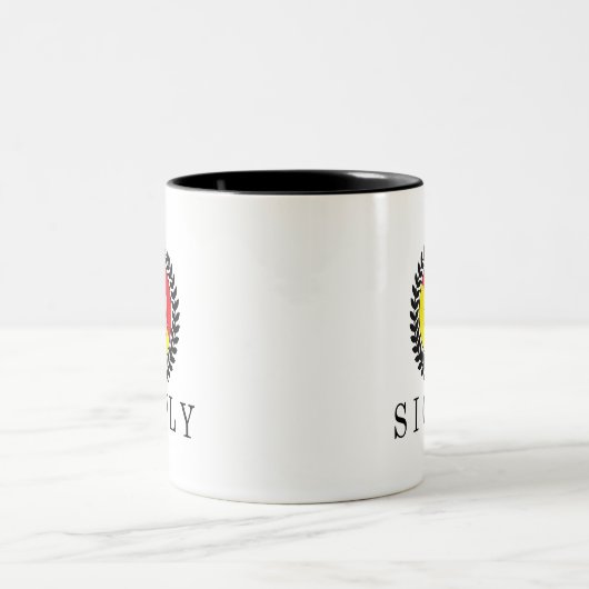 Sizilien Classico Zweifarbige Tasse (Mittel)