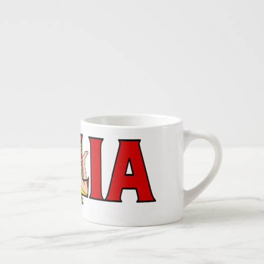 Sizilien-Espresso Espressotasse (Rechts)