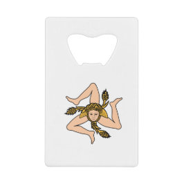 Sizilien Geldbeutel Flaschenöffner