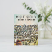 Sizilien - GESCHICHTE & TRADITION Postkarte (Stehend Vorderseite)