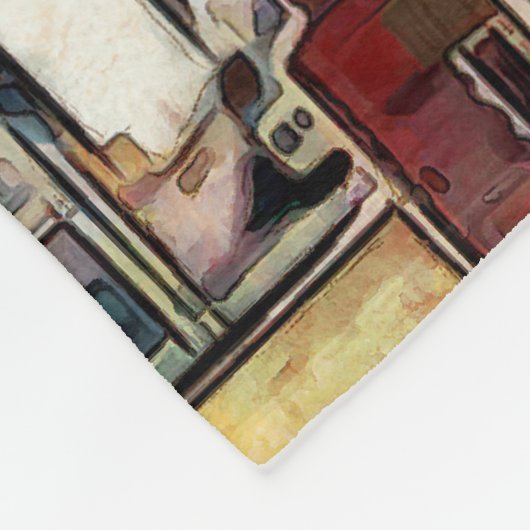 Sizilien - GESCHICHTE UND TRADITION Fleecedecke (Ecke)