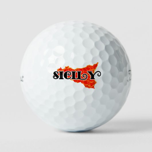 Sizilien Golfball (Vorderseite)