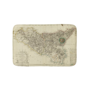 Sizilien, Italien Badematte
