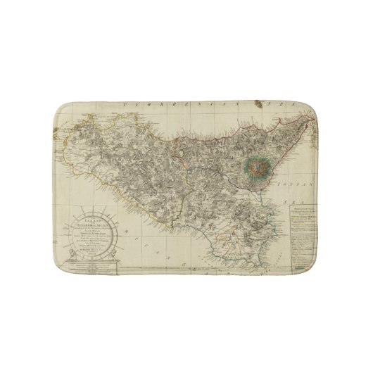 Sizilien, Italien Badematte (Vorderseite)