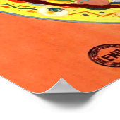 Sizilien, Italien, Obstgarten, Vintag Poster (Ecke)