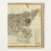 Sizilien, Italien Planer (Rückseite)