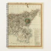 Sizilien, Italien Planer (Vorderseite)