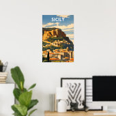 Sizilien Italien Poster (Heimbüro)